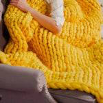 CozyMajesty handgeweven knuffeldeken – zachte, warme en luxe deken voor kinderen en volwassenen, ideaal voor knusse momenten thuis.