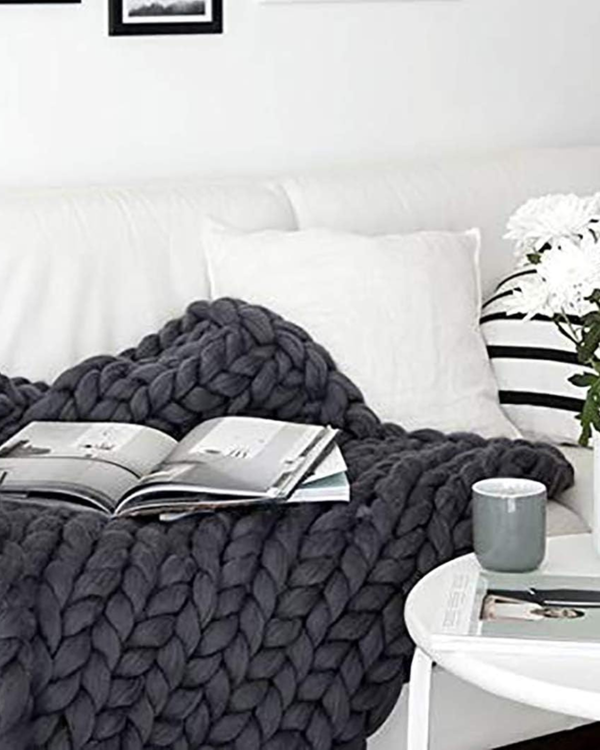 CozyMajesty handgeweven knuffeldeken – zachte, warme en luxe deken voor kinderen en volwassenen, ideaal voor knusse momenten thuis.