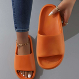 Dames Instapslippers met Brede Band