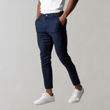 Leonardo chino broek voor heren – moderne, slim fit pasvorm van hoogwaardig katoen, perfect voor casual en zakelijke gelegenheden.