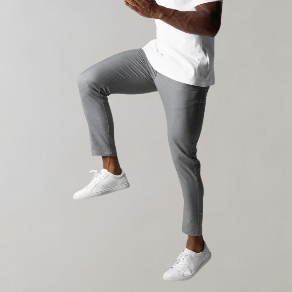 Leonardo chino broek voor heren – moderne, slim fit pasvorm van hoogwaardig katoen, perfect voor casual en zakelijke gelegenheden.