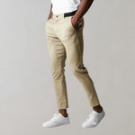 Leonardo chino broek voor heren – moderne, slim fit pasvorm van hoogwaardig katoen, perfect voor casual en zakelijke gelegenheden.