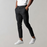 Leonardo chino broek voor heren – moderne, slim fit pasvorm van hoogwaardig katoen, perfect voor casual en zakelijke gelegenheden.