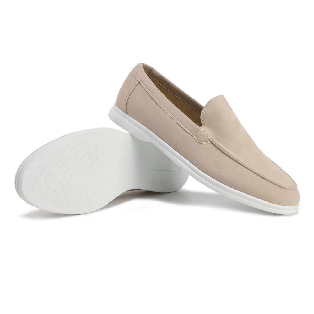 Lucian klassieke leren loafers voor heren – elegante bruine herenschoenen van hoogwaardig leer met comfortabele pasvorm voor casual en formele gelegenheden.