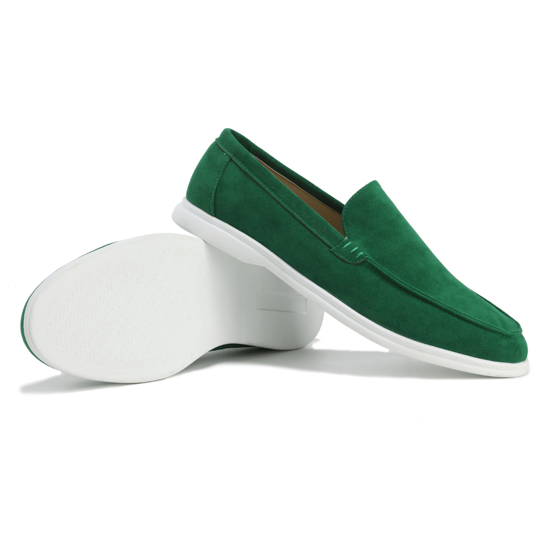 Lucian klassieke leren loafers voor heren – elegante bruine herenschoenen van hoogwaardig leer met comfortabele pasvorm voor casual en formele gelegenheden.