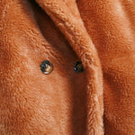 Amara dames winterjas – teddy-mantel zonder mouwen, zachte en warme jas met comfortabele pasvorm, ideaal voor stijlvolle winteroutfits en laagjeslooks.
