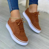 Dames Casual Sneakers met Vetersluiting