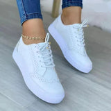 Dames Casual Sneakers met Vetersluiting