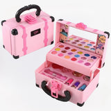 GlamPrincess make-up set voor meisjes met veilige en kleurrijke producten – creatieve en speelse kit voor plezierig en verantwoord schminken.