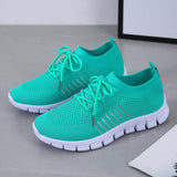 Dames Mesh Sneakers met Vetersluiting