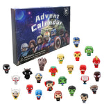 Marvel MiniHeroes adventskalender met 24 superheldfiguren – dagelijks verrassingen en verzamelplezier voor kinderen en fans van Marvel.
