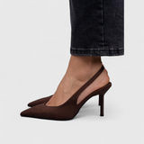 Dames Slingback Pumps met Puntneus