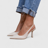 Dames Slingback Pumps met Puntneus