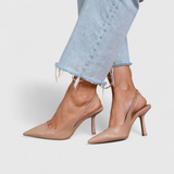 Dames Slingback Pumps met Puntneus