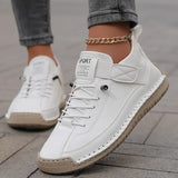 Dames Casual Veterschoenen met Contrasterende Zool