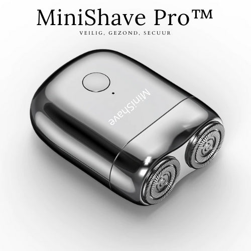 MiniShave Pro – compact en krachtig scheerapparaat voor een gladde en comfortabele scheerbeurt. Ideaal voor onderweg, met een efficiënte werking en een handzaam ontwerp.