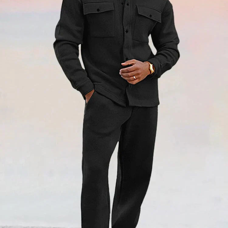 Tweedelige Set met Overshirt en Broek