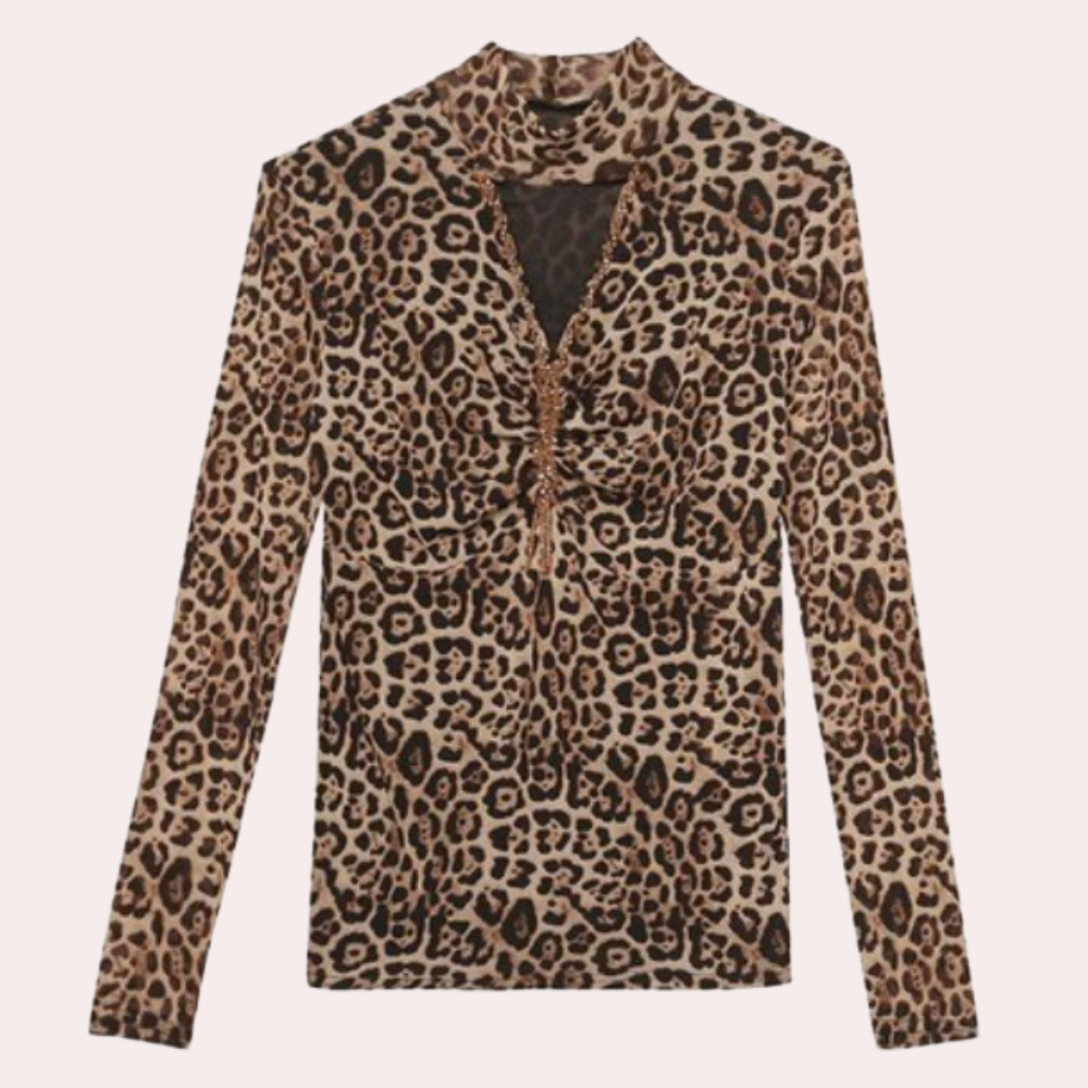 TEXANNA – Elegante zomertop voor dames met lichtgewicht stof en verfijnde afwerking, ideaal voor warme dagen.
