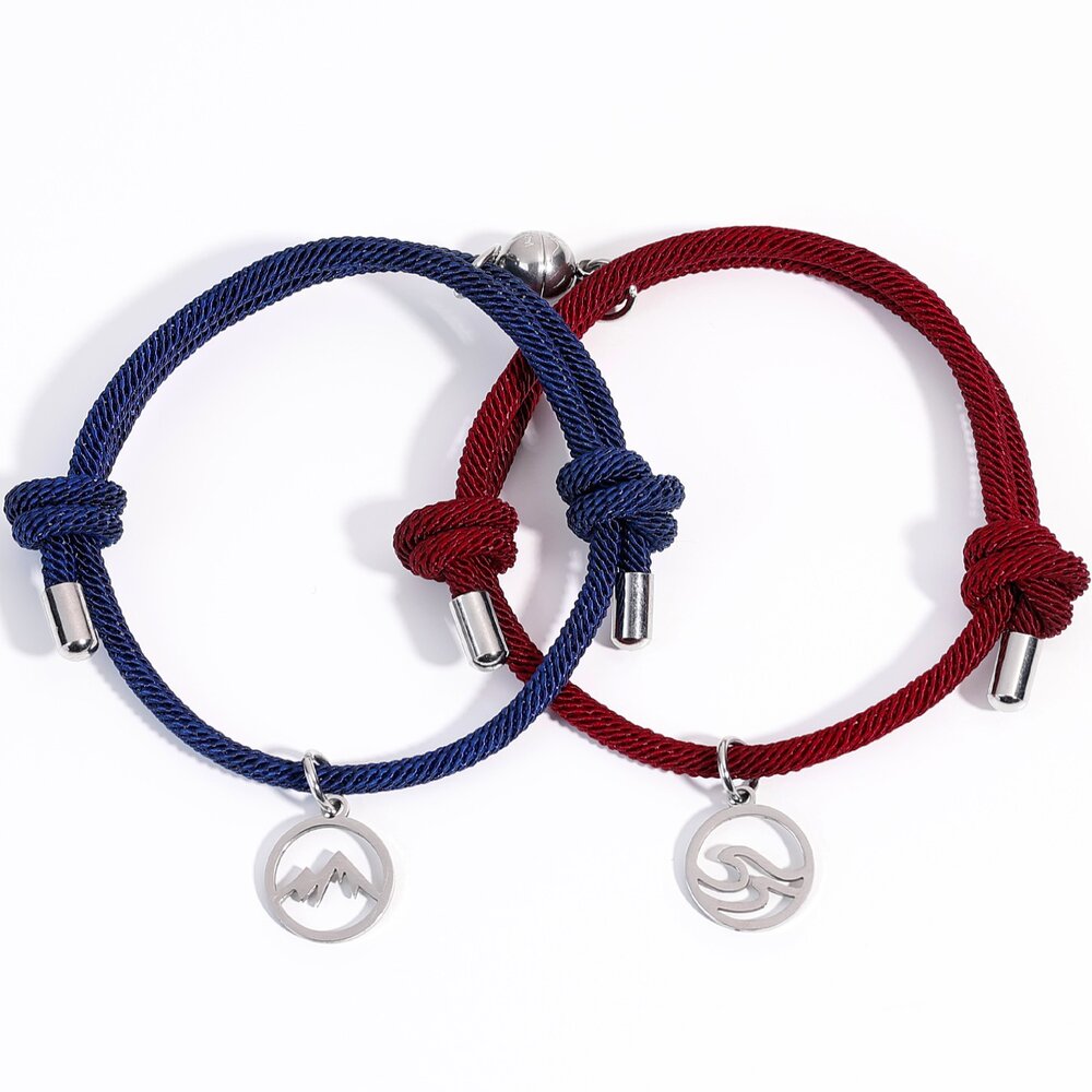MagniLove koppelarmband voor stellen – stijlvolle verstelbare armband met magnetische connectie, duurzaam materiaal en comfortabel draagbaar.