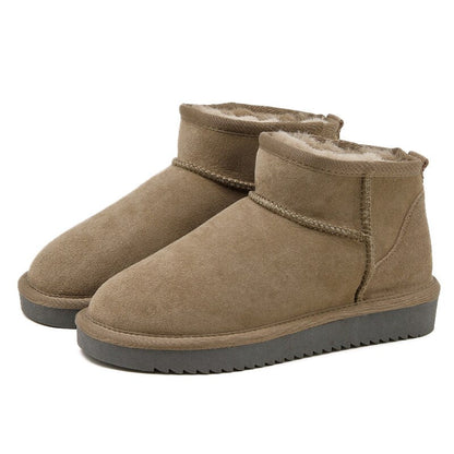 Liora dames enkellaarzen met bontvoering – warme en comfortabele laarzen van hoogwaardig materiaal, ideale winterboots met stijlvolle pasvorm voor dagelijks gebruik.