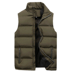 Antonio heren winter bodywarmer met rits in diverse kleuren – warme voering, lichtgewicht ontwerp en comfortabele pasvorm voor koude dagen.