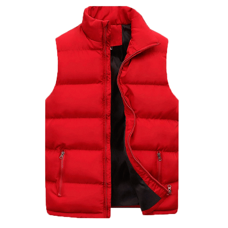 Antonio heren winter bodywarmer met rits in diverse kleuren – warme voering, lichtgewicht ontwerp en comfortabele pasvorm voor koude dagen.