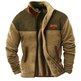 Lichtgewicht fleece jack voor heren, dagelijks comfort