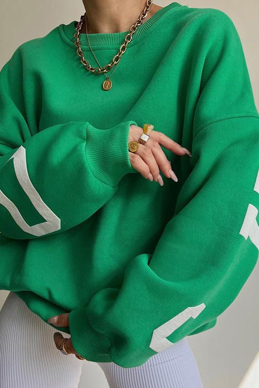 Oversized damestrui in moderne snit – comfortabel en trendy voor een casual look.