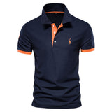 Oranje marineblauw