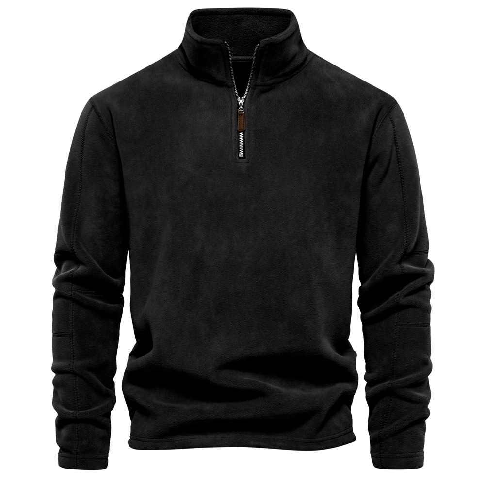 Hugo fleece trui – warme herenpullover van zachte fleece, comfortabele pasvorm en ideaal voor casual en outdoor gebruik.