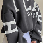 Oversized damestrui in moderne snit – comfortabel en trendy voor een casual look.