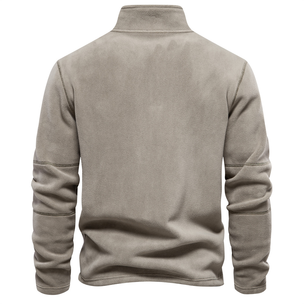 Hugo fleece trui – warme herenpullover van zachte fleece, comfortabele pasvorm en ideaal voor casual en outdoor gebruik.