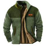 Lichtgewicht fleece jack voor heren, dagelijks comfort
