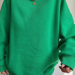 Oversized damestrui in moderne snit – comfortabel en trendy voor een casual look.
