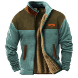 Lichtgewicht fleece jack voor heren, dagelijks comfort