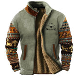 Lichtgewicht fleece jack voor heren, dagelijks comfort