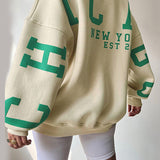 Oversized damestrui in moderne snit – comfortabel en trendy voor een casual look.