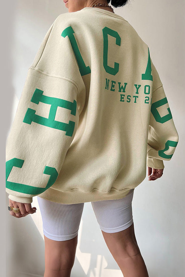 Oversized damestrui in moderne snit – comfortabel en trendy voor een casual look.