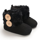 CozyGirls kleine anti-slip winterlaarzen voor meisjes – warme, comfortabele en veilige laarzen voor dagelijks gebruik tijdens koude dagen.