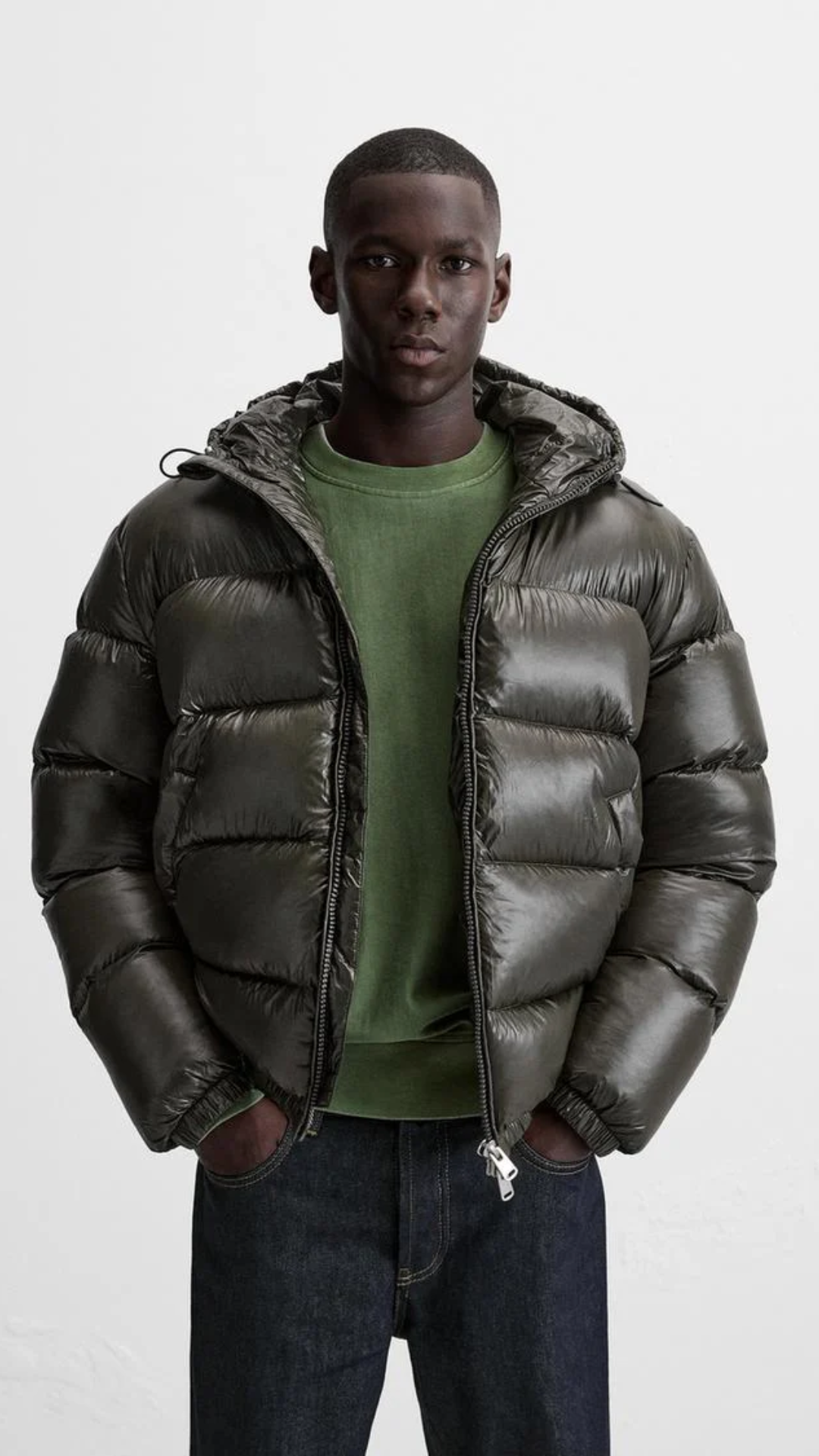 Mason puffer jas – duurzaam gevuld met 100% dons, lichtgewicht en warm met moderne pasvorm voor ultiem wintercomfort