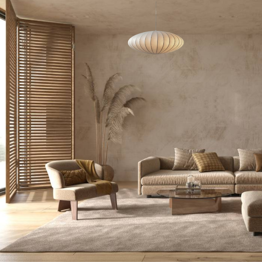 Solenne lamp – elegante verlichting met warme lichtval en chique ontwerp, creëert een sfeervolle ambiance voor woon- en slaapkamer.