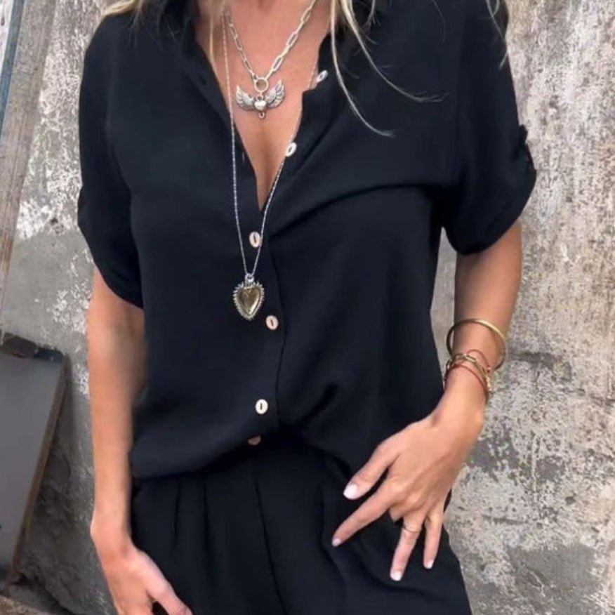 Tweedelige Set met Blouse en Short