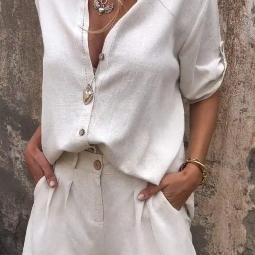 Tweedelige Set met Blouse en Short