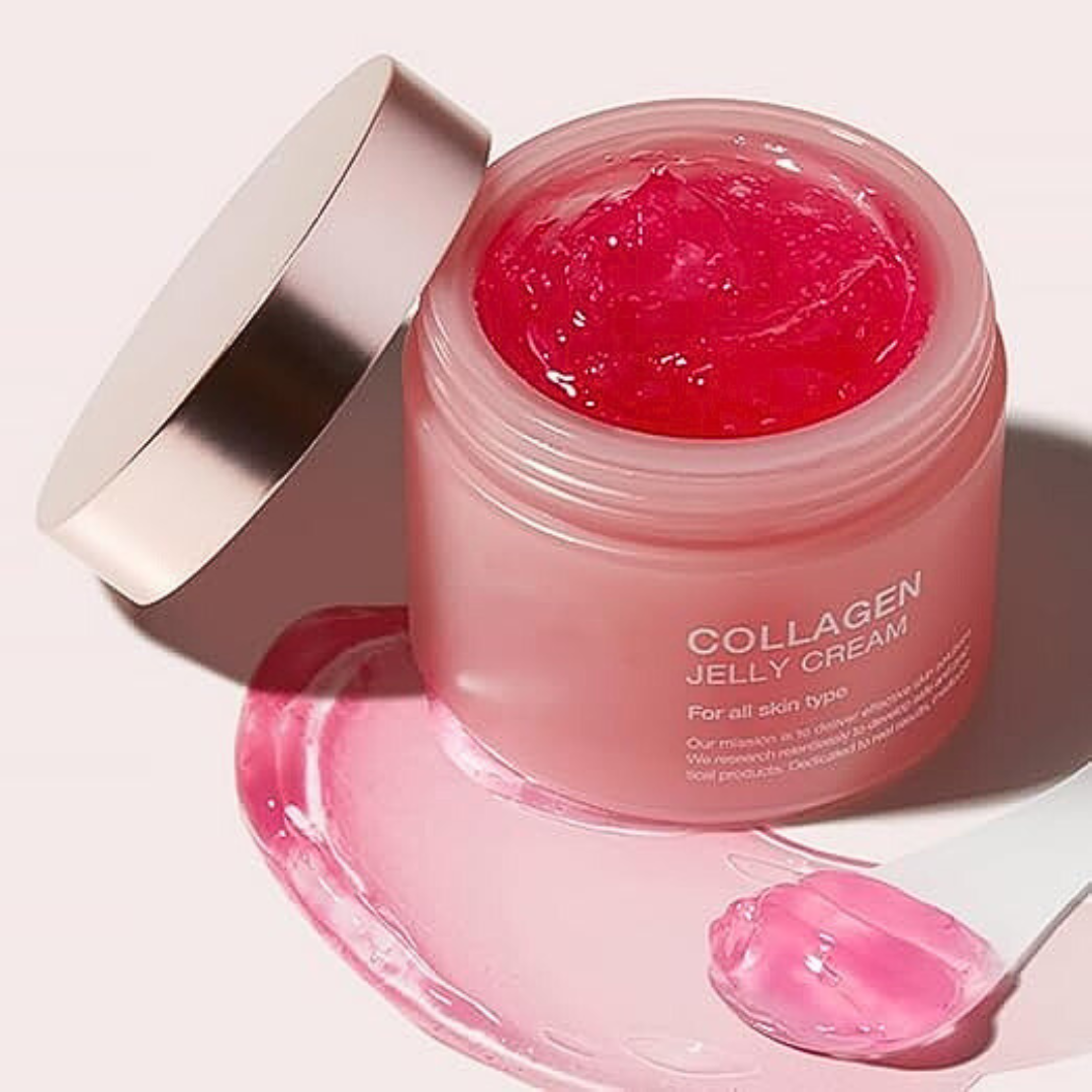 Collageen Jelly Cream – premium formule voor intensieve hydratatie, stevigheid en verjonging van de huid, ideaal voor een jeugdige en stralende uitstraling.