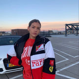 Oversized Streetwear Bomberjas met Patches