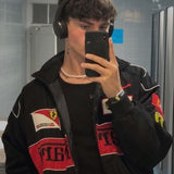 Oversized Streetwear Bomberjas met Patches