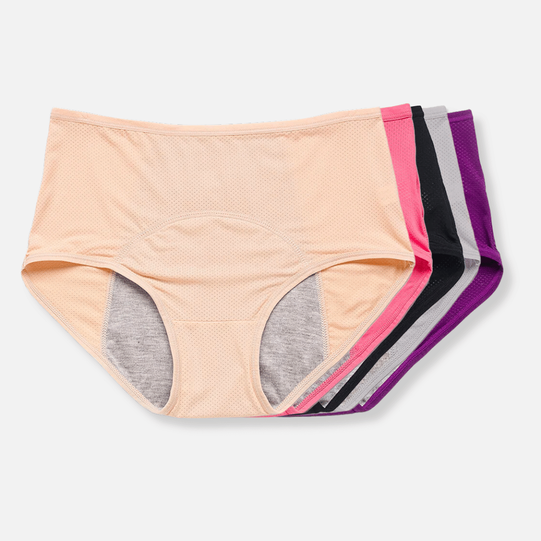 Naadloze Hoge Taille Menstruatie Slip