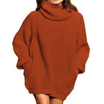 Oversized gebreide coltrui Anastasia – Stijlvolle en warme trui met lange mouwen, gemaakt van zacht en comfortabel materiaal voor een trendy look.