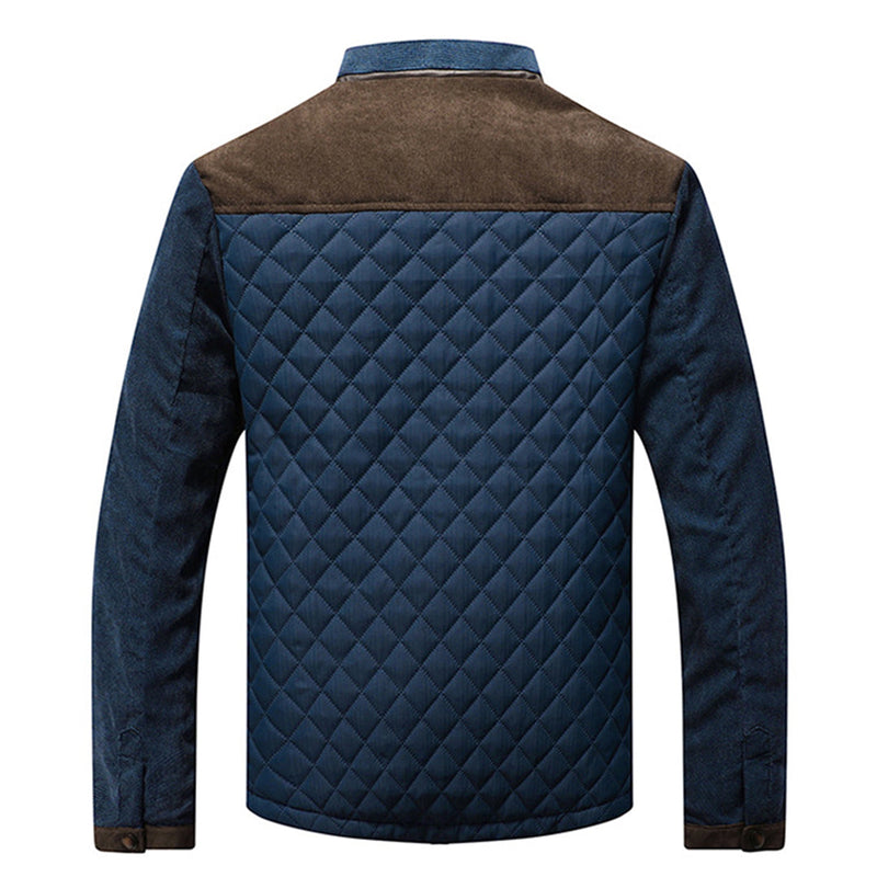 Comfortabele gewatteerde herenjas in diverse kleuren – warme voering, lichtgewicht design en ideale pasvorm voor koude dagen.