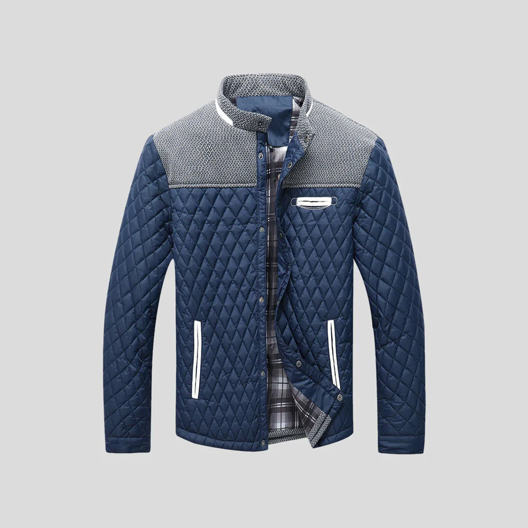 Comfortabele gewatteerde herenjas in diverse kleuren – warme voering, lichtgewicht design en ideale pasvorm voor koude dagen.